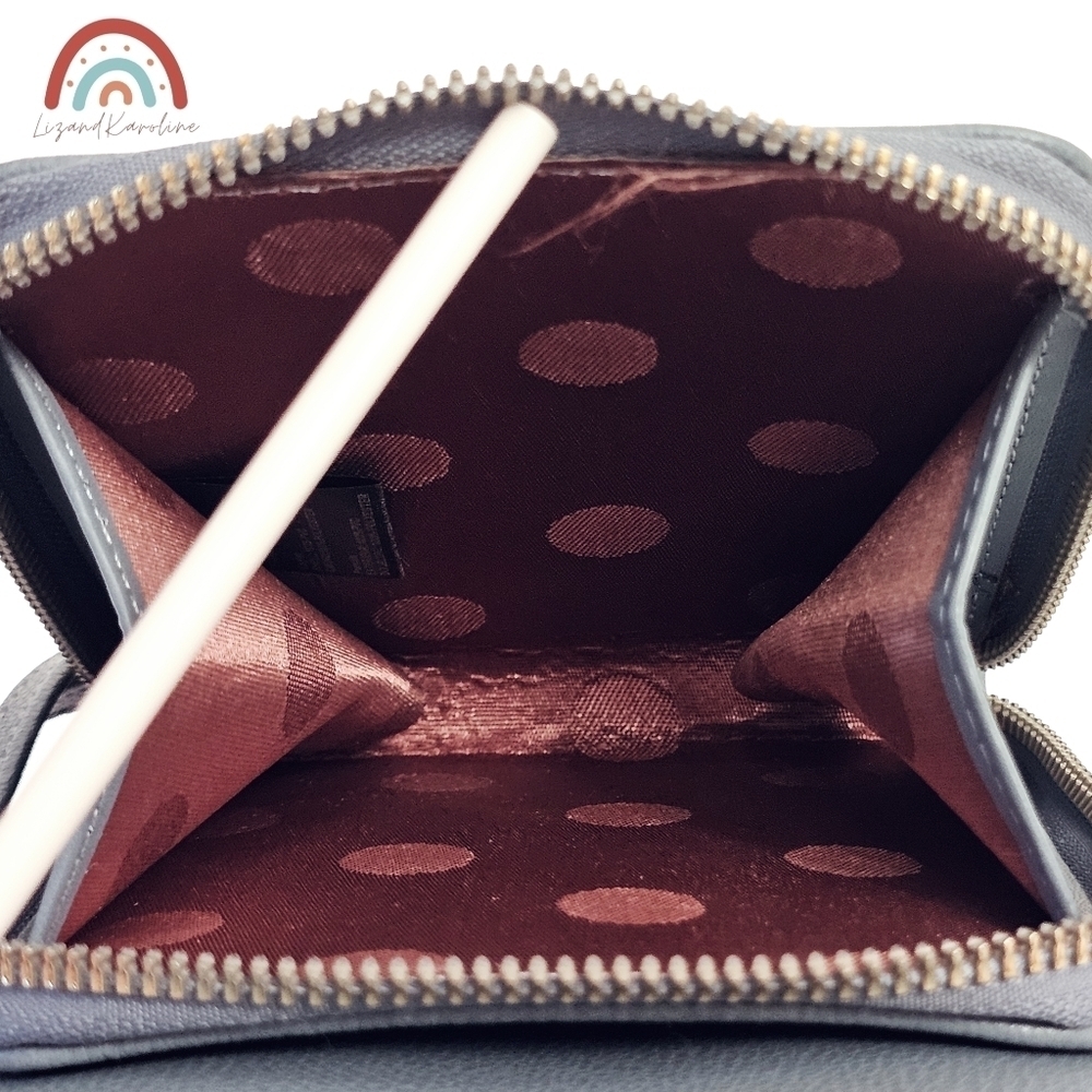 Faux Leather Phone Crossbody Wallet Small Bag - Picture 14 of 15